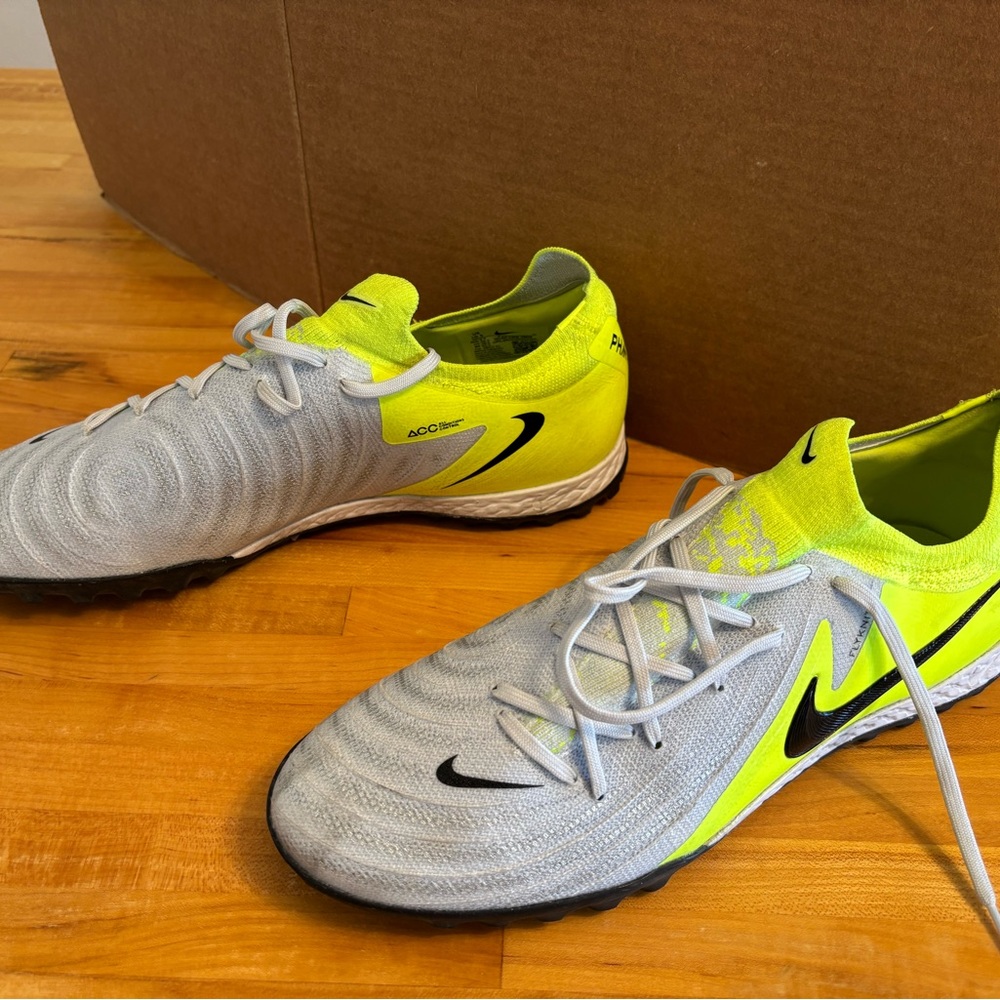 Nike Phantom GX turf shoes.